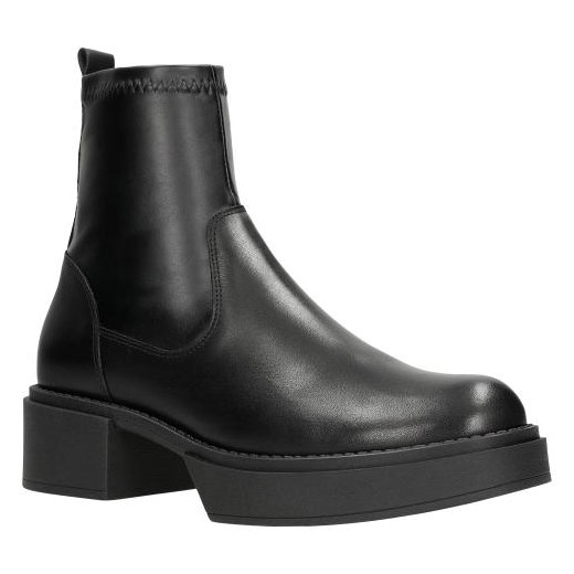 Wojas Czarne Jesienne Botki Damskie W Stylu Urban Wojas 39 wyprzedaż Wojas