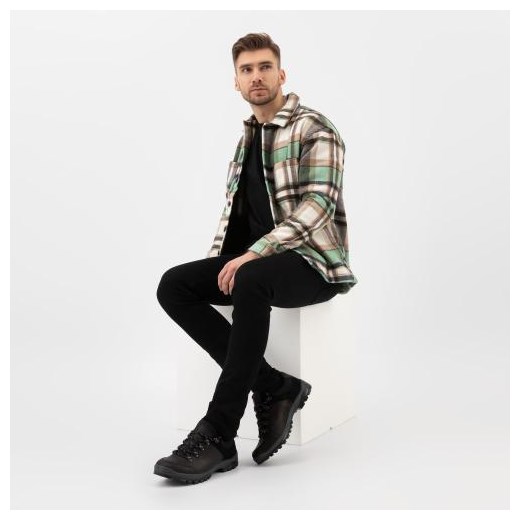 Wojas Półbuty Trekkingowe W Kolorze Czarnym ze sklepu Wojas w kategorii Buty trekkingowe męskie - zdjęcie 173144755