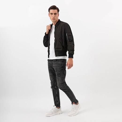 Wojas Białe Sneakersy Męskie Z Łączonych Materiałów ze sklepu Wojas w kategorii Buty sportowe męskie - zdjęcie 173146236