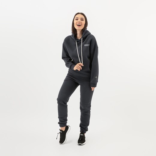 Relaks Bluza Damska W Kolorze Ciemnego Popielu ze sklepu Wojas w kategorii Bluzy damskie - zdjęcie 173148617