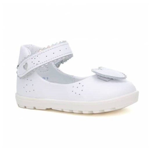 Mini First Steps Bartek W-71195/b87 Ii, Dla Dziewcząt, Biały ze sklepu Wojas w kategorii Balerinki dziecięce - zdjęcie 173148955