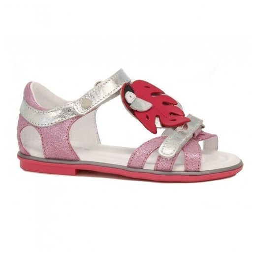 Sandały Bartek 16182039 Ii, Dla Dziewcząt, Różowo-Srebrny ze sklepu Wojas w kategorii Sandały dziecięce - zdjęcie 173150366
