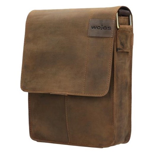Wojas Mała Brązowa Torba Męska Ze Skóry Crazy Horse Wojas S Wojas