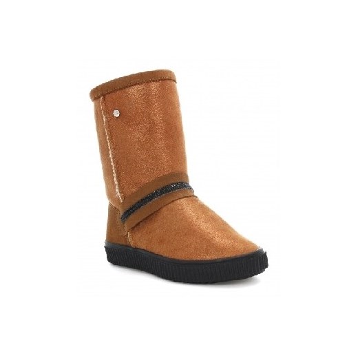 Botki Ocieplane Bartek T-477730/daz, Dla Dziewcząt, Brązowy 36 Wojas