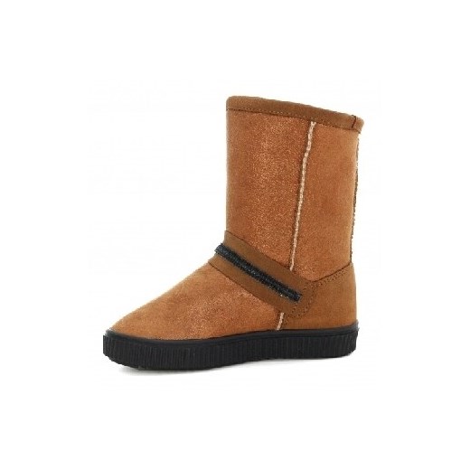 Botki Ocieplane Bartek T-477730/daz, Dla Dziewcząt, Brązowy 36 Wojas