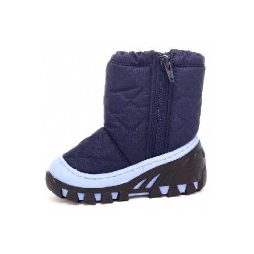 Śniegowce Bartek 4484-Dadw, Dla Chłopców, Granatowo-Niebieski 32 Wojas
