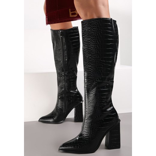 Czarne Kozaki Qyrelin Renee 39 renee.pl