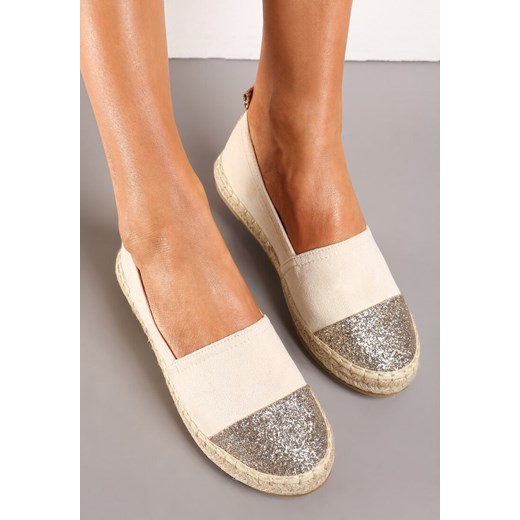 Jasnobeżowe Espadryle Aglateia Renee 39 renee.pl