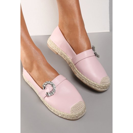 Różowe Espadryle Auxamene ze sklepu renee.pl w kategorii Espadryle damskie - zdjęcie 173156858