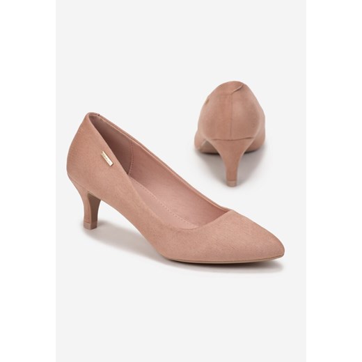 Różowe Czółenka Appyle Renee 36 renee.pl