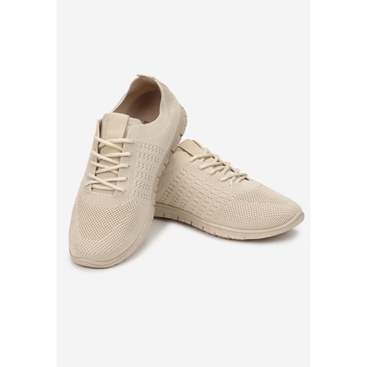 Beżowe Buty Sportowe Klymyllis Renee 39 renee.pl