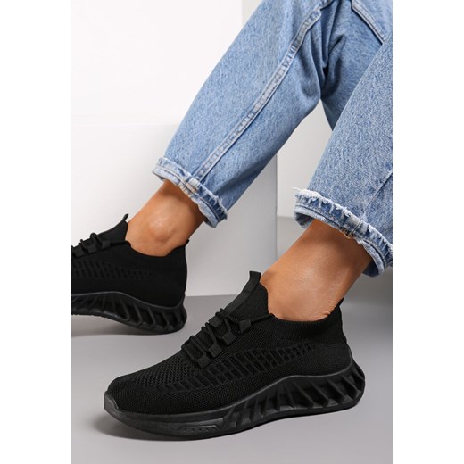Czarne Buty Sportowe Eudiopis ze sklepu renee.pl w kategorii Buty sportowe damskie - zdjęcie 173158425