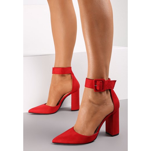 Czerwone Czółenka Makki Renee 38 renee.pl
