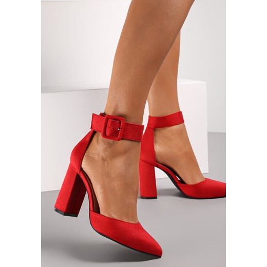 Czerwone Czółenka Makki Renee 38 renee.pl