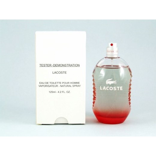 Lacoste Red Style In Play edt 125 ml TESTER - Lacoste Red Style In Play 125 ml TESTER crystaline-pl