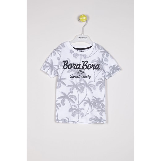 Tropical t-shirt terranova  nadruki