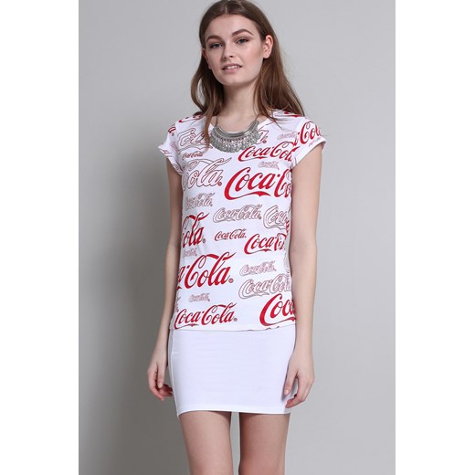 Coca Cola print t-shirt terranova  nadruki