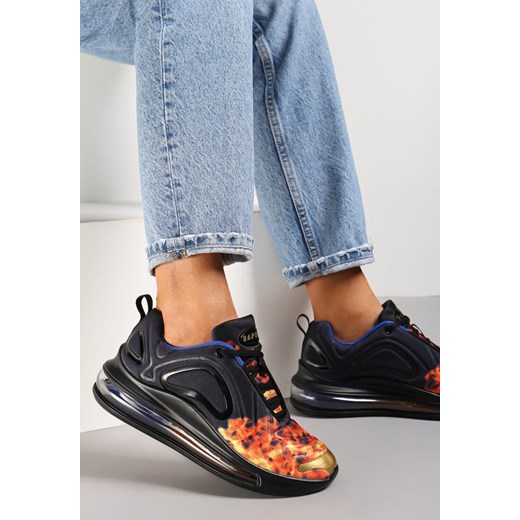 Czarno-Czerwone Sneakersy Prosassea ze sklepu renee.pl w kategorii Buty sportowe damskie - zdjęcie 173256229