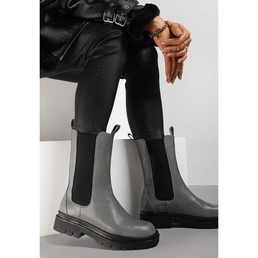 Szare Botki Yorinore Renee 38 renee.pl