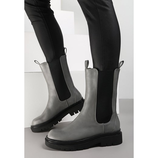 Szare Botki Yorinore Renee 38 renee.pl