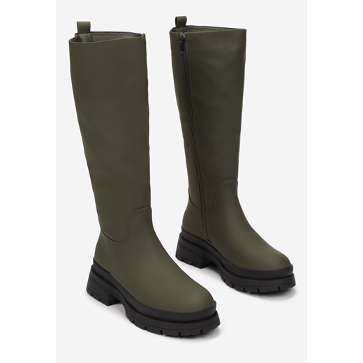 Zielone Kozaki Hekiolea Renee 38 renee.pl