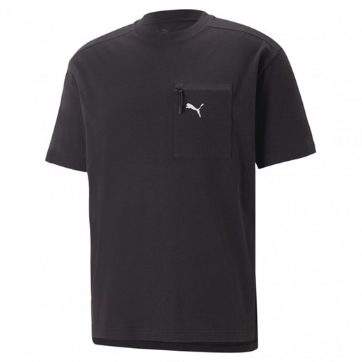 Męski t-shirt basic Puma Open Road - czarny ze sklepu Sportstylestory.com w kategorii T-shirty męskie - zdjęcie 173257309