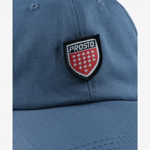 Męska czapka z daszkiem Prosto Cap Liti - niebieska Sportstylestory.com promocja