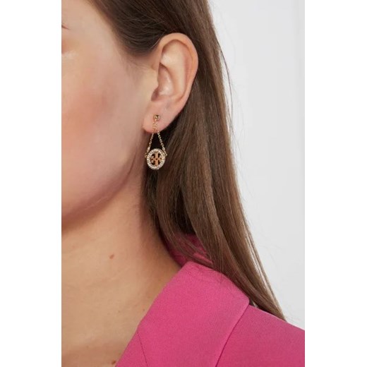 TORY BURCH Kolczyki Miller Pave Tory Burch One Size promocyjna cena Gomez Fashion Store