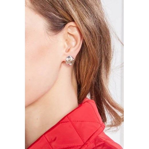 LAUREN RALPH LAUREN Kolczyki Two Tone Crest Earrings ze sklepu Gomez Fashion Store w kategorii Kolczyki - zdjęcie 173258818
