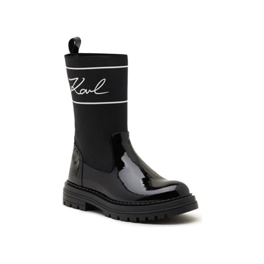 Karl Lagerfeld Kids Botki ze sklepu Gomez Fashion Store w kategorii Buty zimowe dziecięce - zdjęcie 173259265