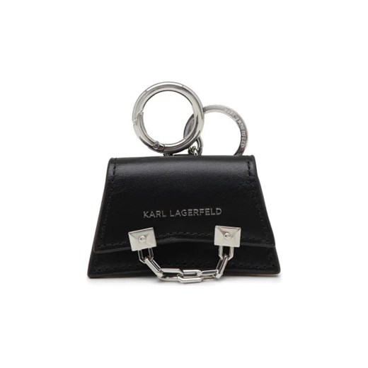 Karl Lagerfeld Skórzany brelok k/seven 2.0 bag keychain Karl Lagerfeld One Size okazja Gomez Fashion Store