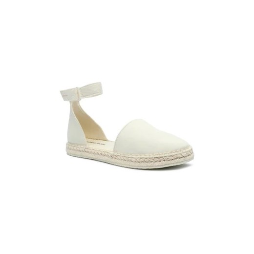 Espadryle damskie Calvin Klein na lato białe z tworzywa sztucznego