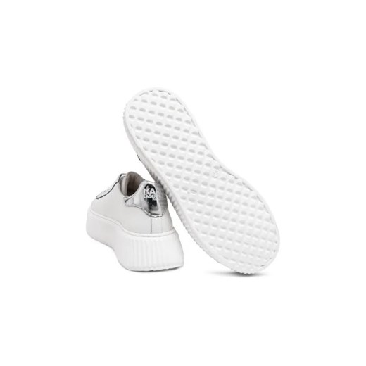 Karl Lagerfeld Kids Skórzane sneakersy 34 Gomez Fashion Store okazyjna cena