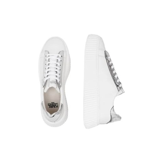 Karl Lagerfeld Kids Skórzane sneakersy 36 wyprzedaż Gomez Fashion Store