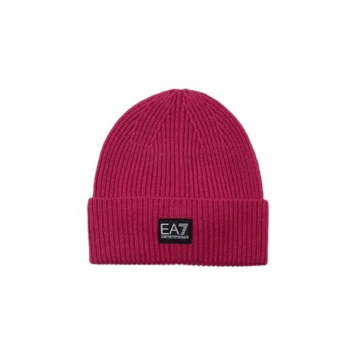 EA7 Czapka | z dodatkiem wełny S Gomez Fashion Store okazja
