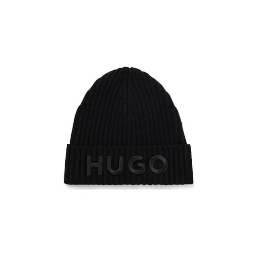 HUGO Wełniana czapka Unisex-X565-6 ze sklepu Gomez Fashion Store w kategorii Czapki zimowe męskie - zdjęcie 173264129