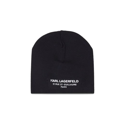 Karl Lagerfeld Czapka BEANIE | z dodatkiem wełny ze sklepu Gomez Fashion Store w kategorii Czapki zimowe męskie - zdjęcie 173265228