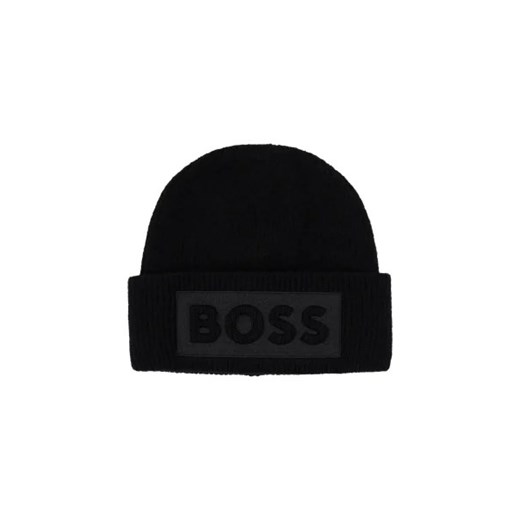 BOSS BLACK Wełniana czapka Monello ze sklepu Gomez Fashion Store w kategorii Czapki zimowe męskie - zdjęcie 173265245