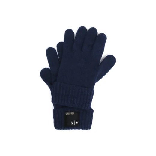 Armani Exchange Wełniane rękawiczki Armani Exchange L/XL okazja Gomez Fashion Store