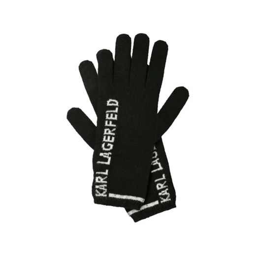 Karl Lagerfeld Rękawiczki | z dodatkiem wełny i kaszmiru ze sklepu Gomez Fashion Store w kategorii Rękawiczki damskie - zdjęcie 173266337