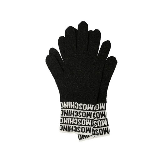 Moschino Rękawiczki | z dodatkiem wełny ze sklepu Gomez Fashion Store w kategorii Rękawiczki damskie - zdjęcie 173266655