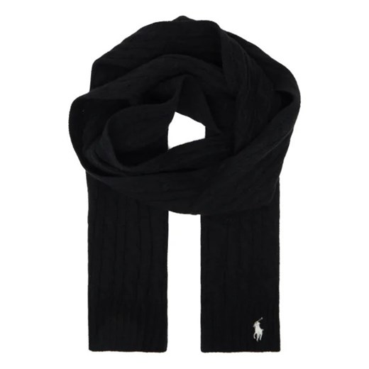 POLO RALPH LAUREN Wełniany szal | z dodatkiem kaszmiru ze sklepu Gomez Fashion Store w kategorii Szaliki i chusty damskie - zdjęcie 173271655