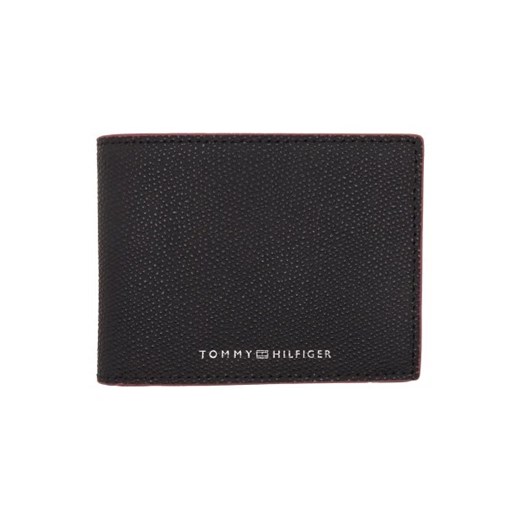 Tommy Hilfiger Skórzany portfel TH STRUC MINI CC ze sklepu Gomez Fashion Store w kategorii Portfele męskie - zdjęcie 173273465