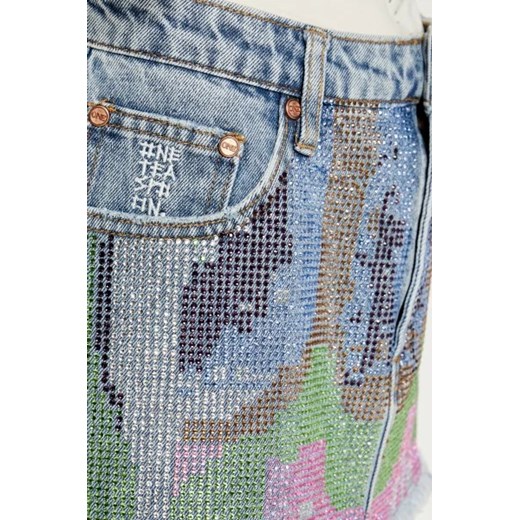 One Teaspoon Jeansowa spódnica One Teaspoon 26 okazja Gomez Fashion Store