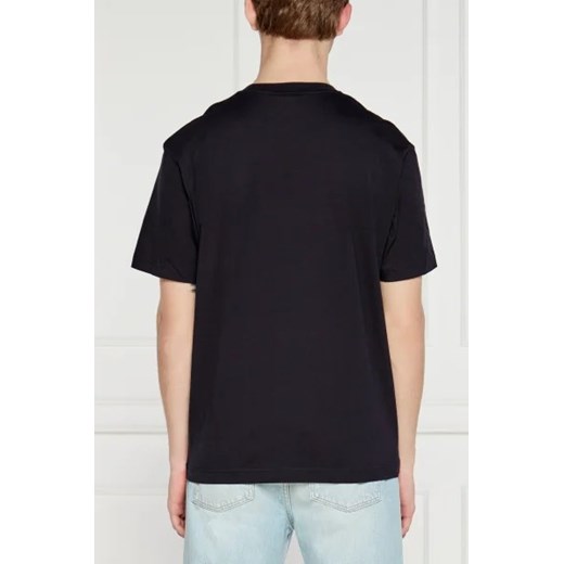 Lacoste t-shirt męski z krótkimi rękawami czarny