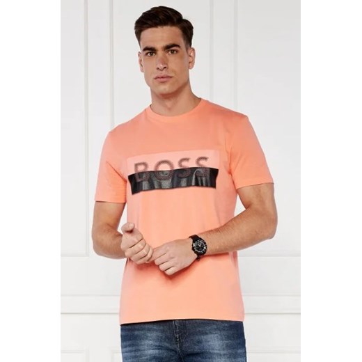 BOSS GREEN T-shirt Tee | Regular Fit | stretch ze sklepu Gomez Fashion Store w kategorii T-shirty męskie - zdjęcie 173275585