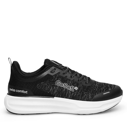 Sneakersy Go Soft MP-1 Czarny ze sklepu eobuwie.pl w kategorii Buty sportowe męskie - zdjęcie 173277998