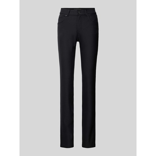Spodnie z prostą nogawką i 5 kieszeniami model ‘CICI’ ze sklepu Peek&Cloppenburg  w kategorii Spodnie damskie - zdjęcie 173278797