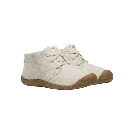 Półbuty damskie Keen casual z tkaniny sznurowane płaskie