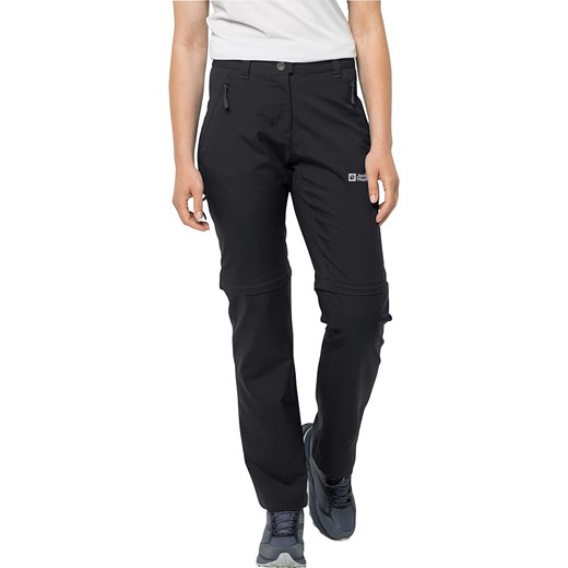Jack Wolfskin Spodnie funkcyjne Zipp-Off &quot;Active&quot; w kolorze czarnym ze sklepu Limango Polska w kategorii Spodnie damskie - zdjęcie 173279208